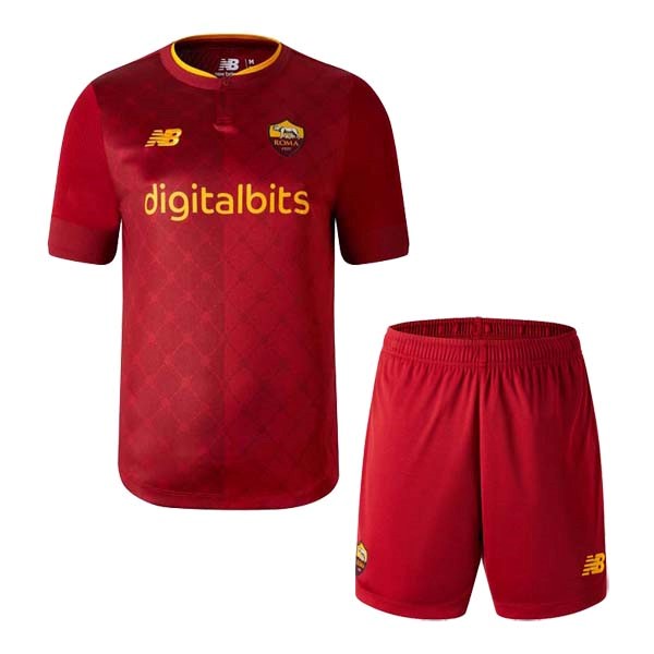 Trikot AS Roma Heim Kinder 2022-2023